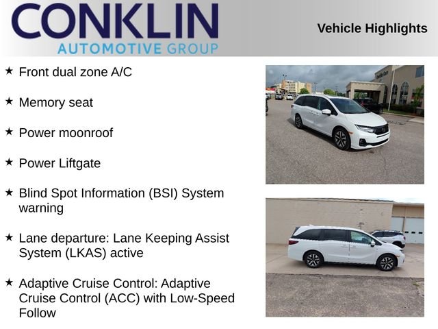New 2026 Platinum White Pearl Honda EX-L image 2
