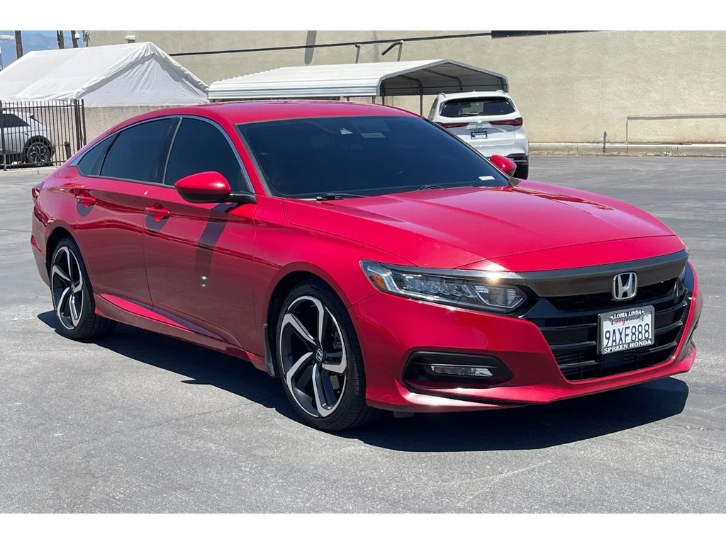 Used 2020 San Marino Red Honda Sport image 8