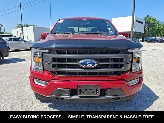 Used 2023 Red Ford Lariat image 3