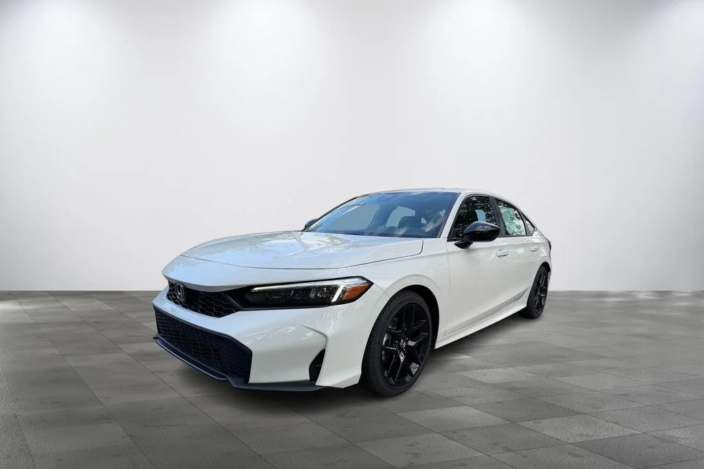 New 2026 Platinum White Pearl Honda Sport image 3