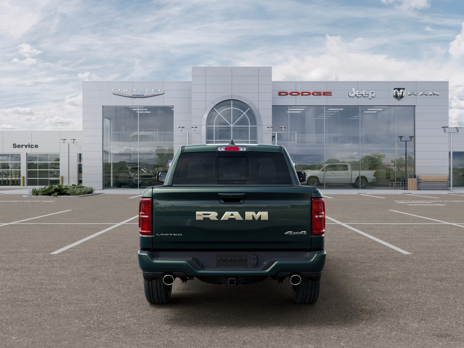New 2026 Serrano-Green Metallic Exterior Paint RAM Limited image 35