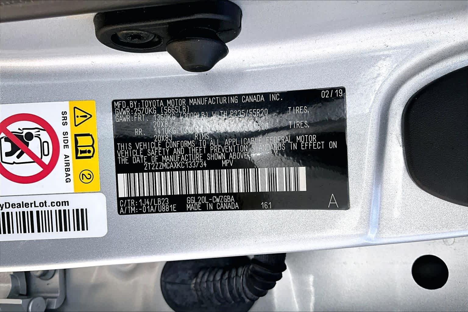 Used 2019 Silver Lining Metallic Lexus  image 34