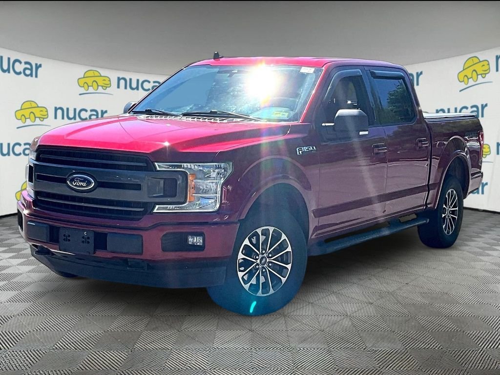 Used 2019 Ruby Red Metallic Ford XLT image 2