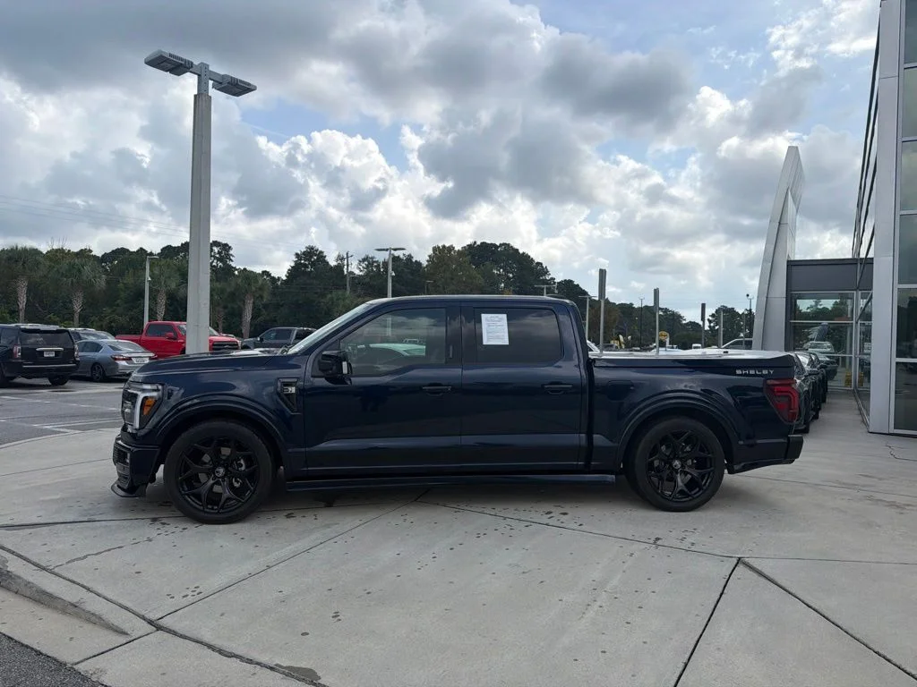 Used 2024 Antimatter Blue Metallic Ford Lariat image 4