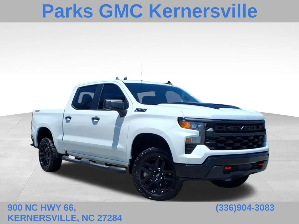 Used 2024 White Chevrolet Custom Trail Boss image 1
