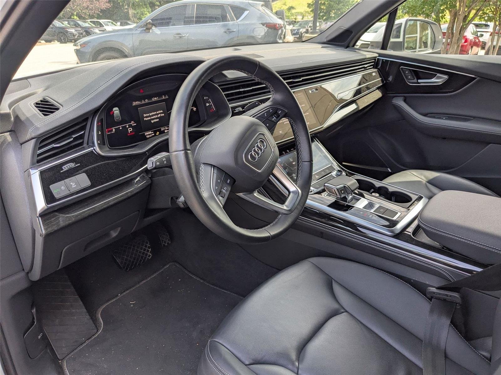 Used 2025 Glacier White Metallic Audi Premium Plus image 9