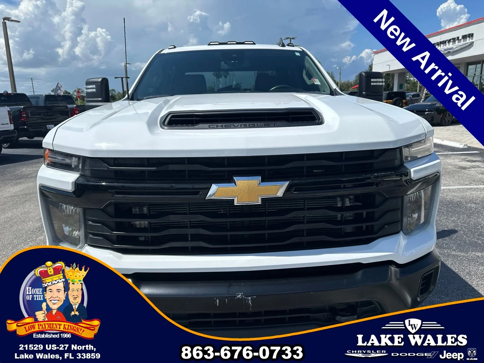 Used 2024 White Chevrolet Work Truck image 8