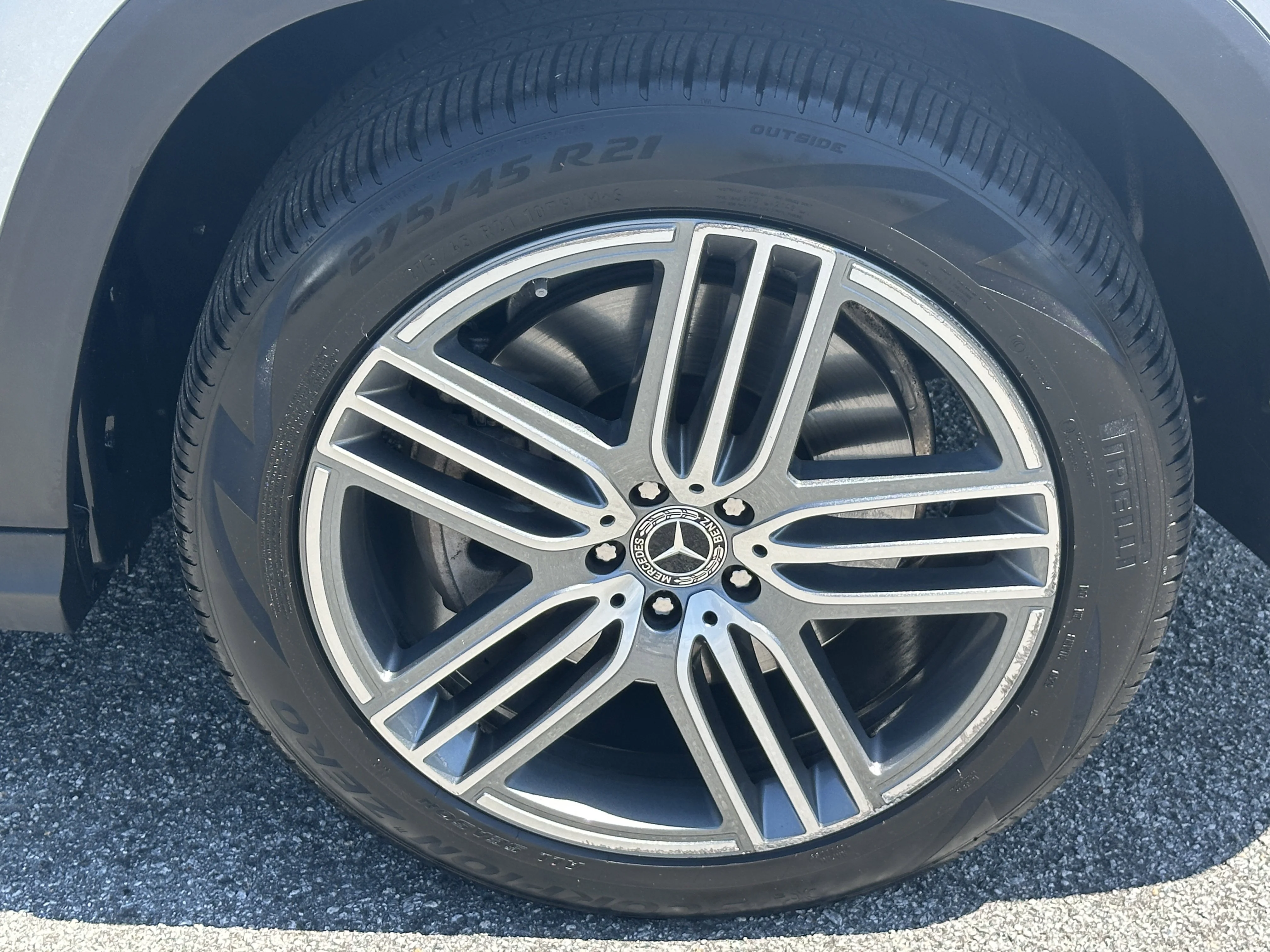 Certified Used 2025 Cirrus Silver Metallic Mercedes-Benz GLS 450 image 14
