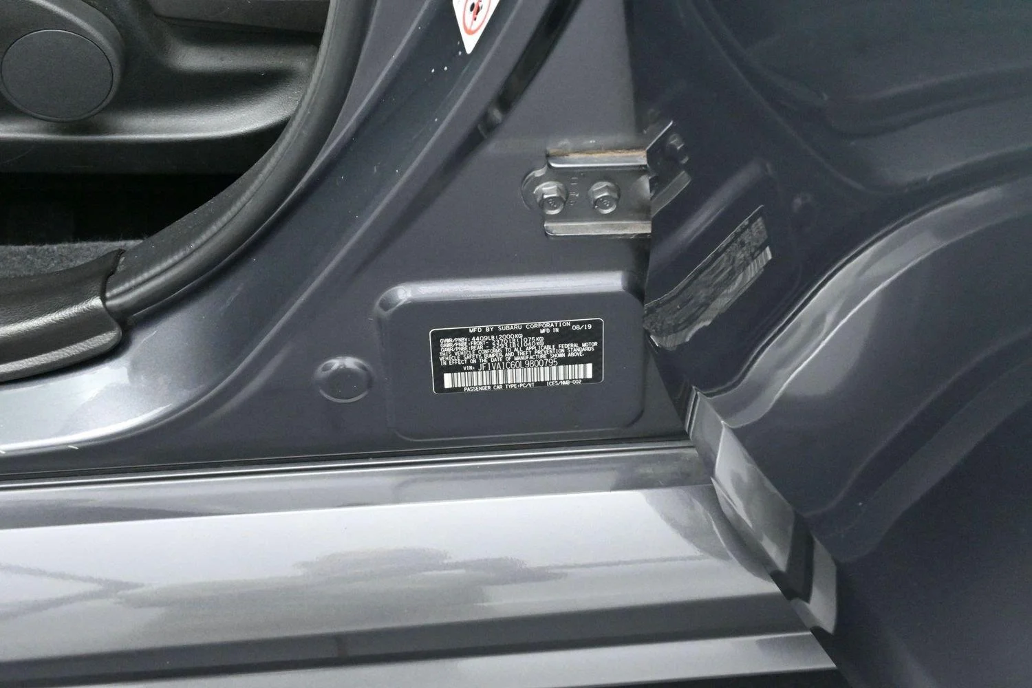 Used 2020 Magnetite Gray Metallic Subaru Premium image 35