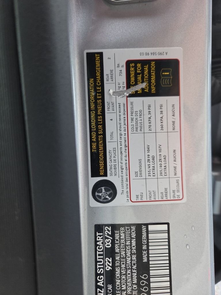 Certified Used 2022 Cirrus Silver Metallic Mercedes-Benz  image 17