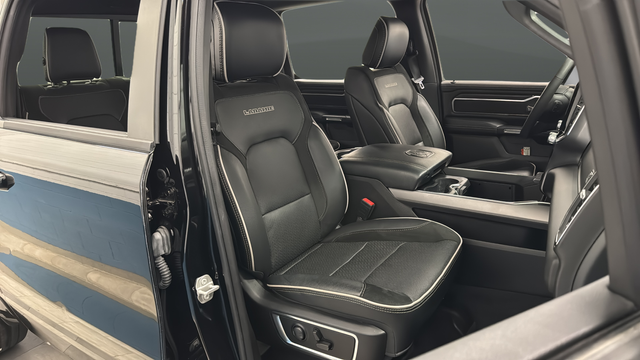 Used 2025 Diamond Black Crystal Pearlcoat Ram Laramie image 24