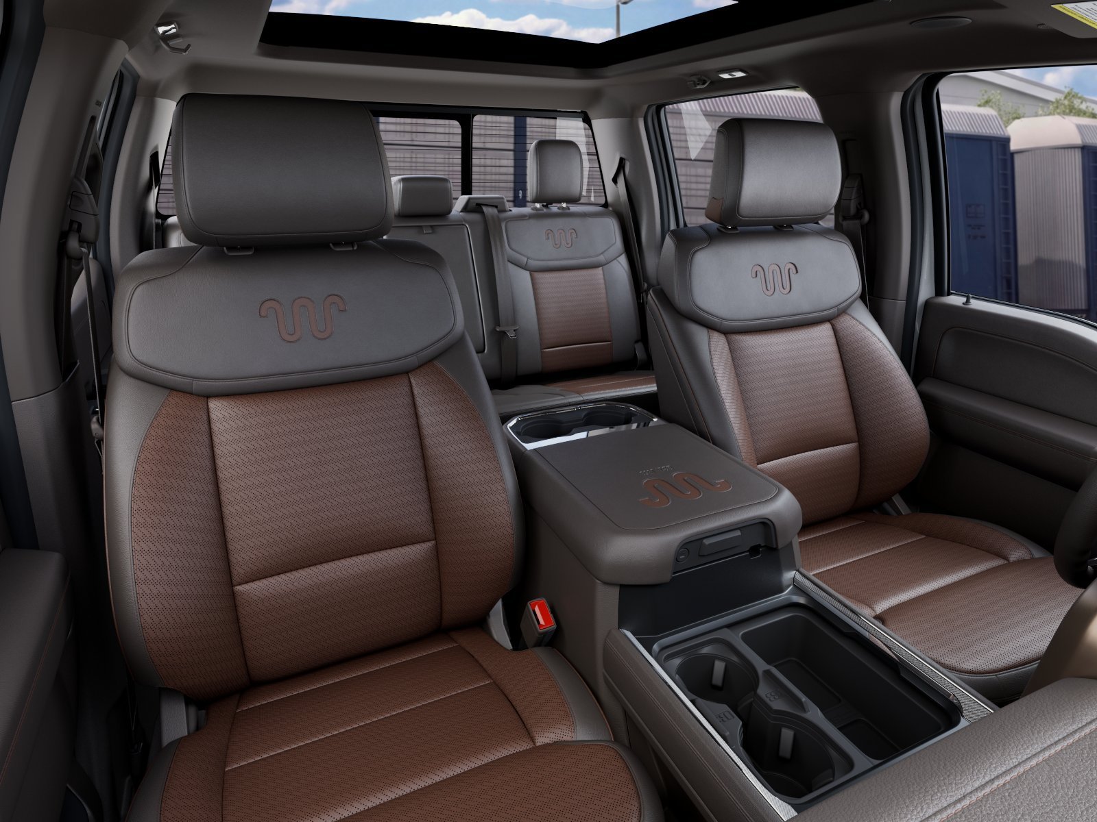 New 2027 Star White Metallic Tri-Coat Ford King Ranch image 10