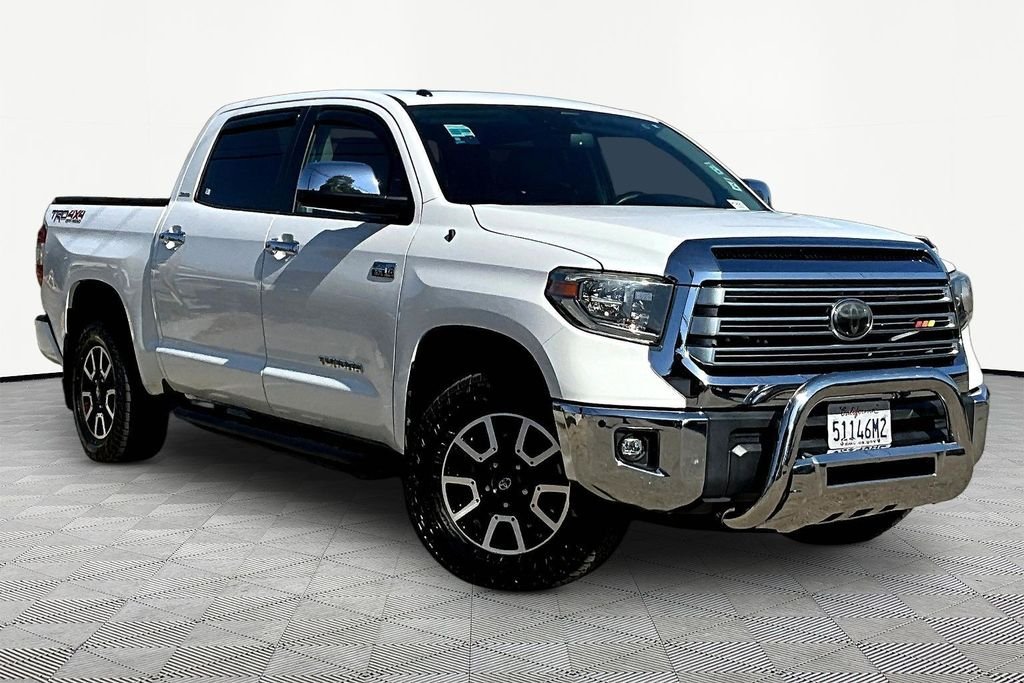 Used 2018 White Toyota Limited image 1