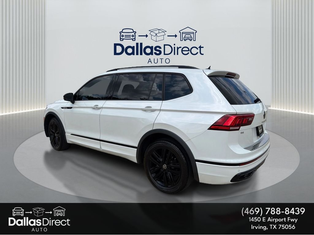Used 2022 Oryx White Pearl Volkswagen SE R-Line Black image 8