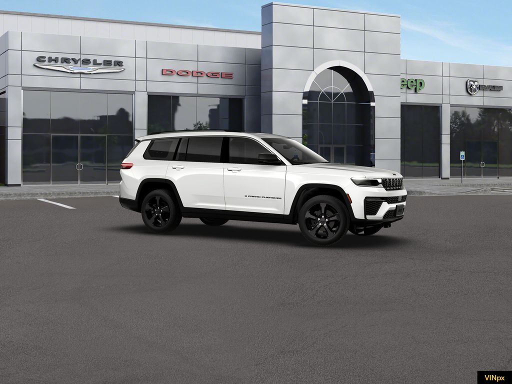 New 2026 Bright White Clear-Coat Exterior Paint Jeep Limited image 9