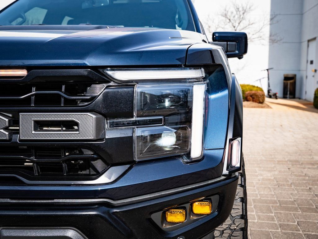 Used 2024 Antimatter Blue Metallic Ford Raptor image 16