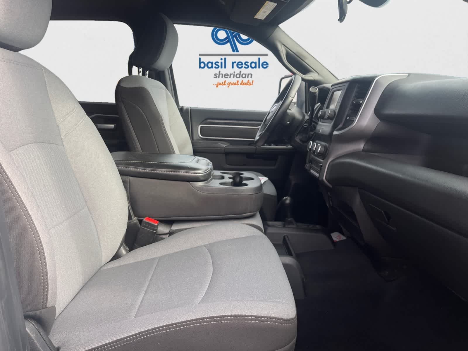 Used 2024 Bright White Clearcoat Ram SLT image 21