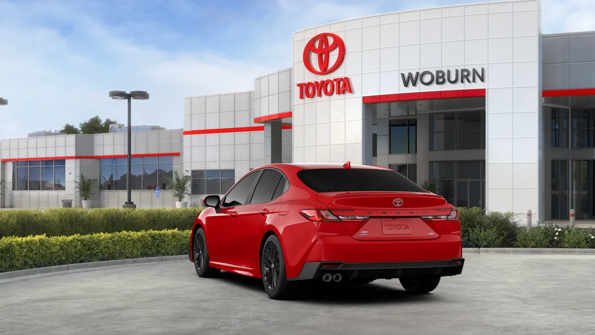 New 2026 Supersonic Red Toyota SE image 15
