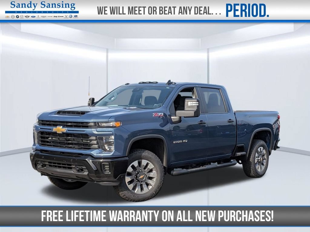 New 2026 Lakeshore Blue Metallic Chevrolet Custom image 1