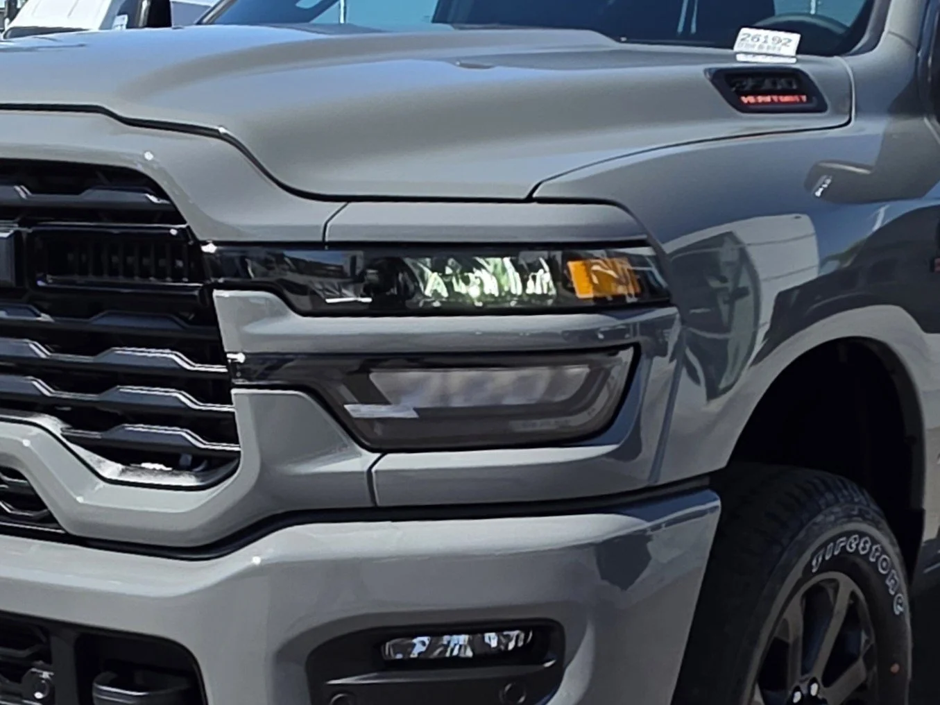 New 2026 Gray Clearcoat RAM Big Horn image 8