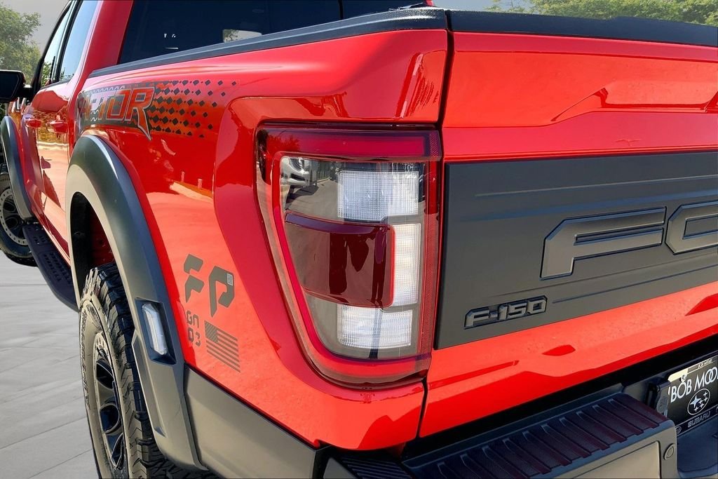 Used 2021 Orange Ford Raptor image 24