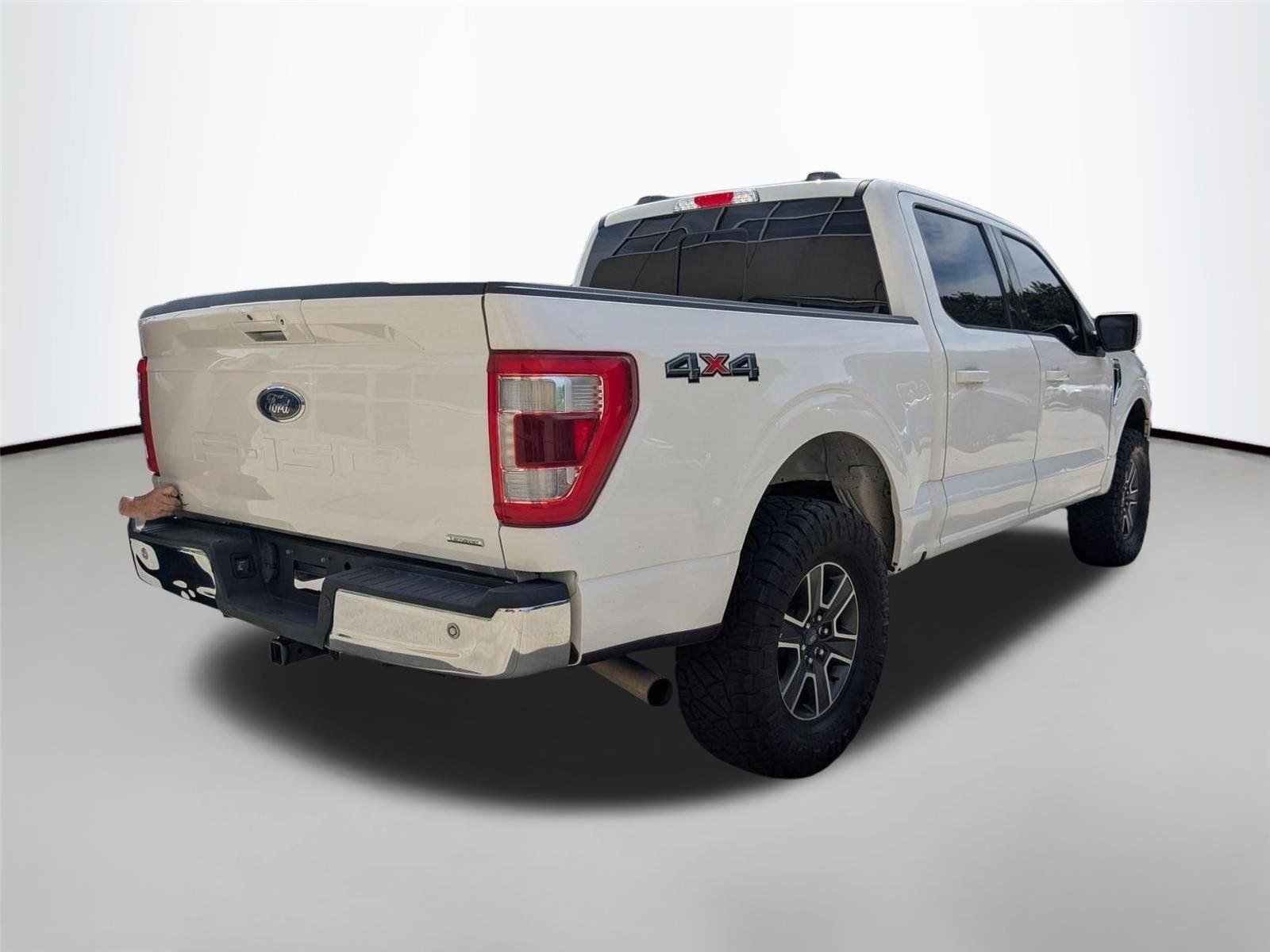 Used 2021 Oxford White Ford LARIAT image 5