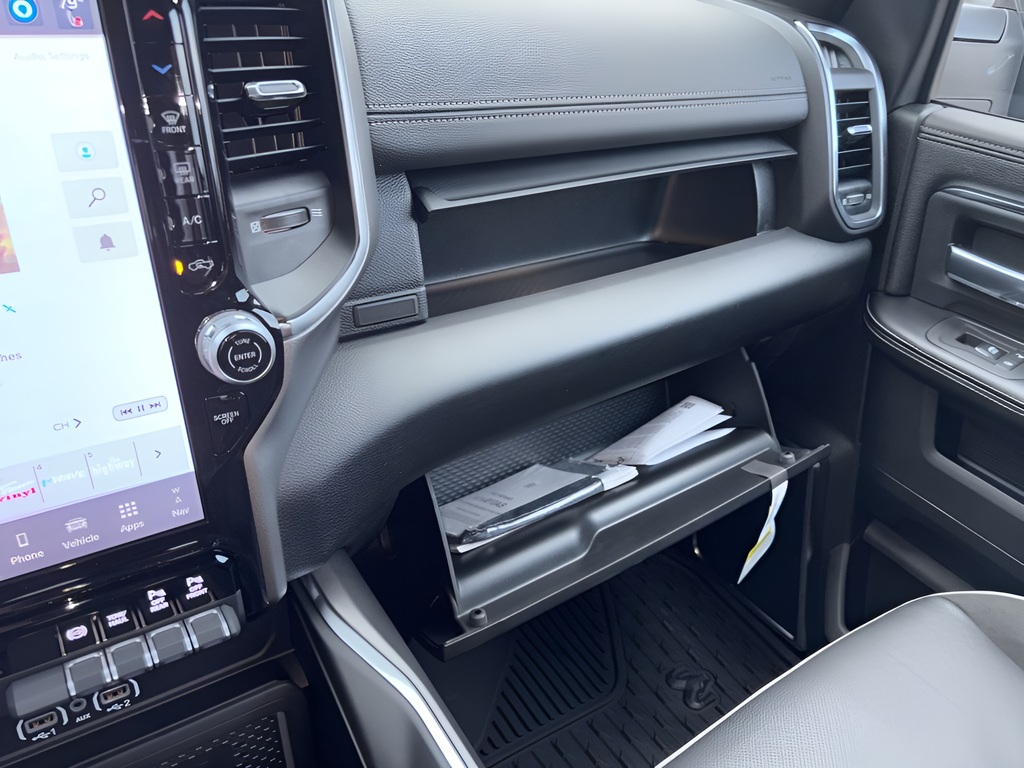New 2026 Ceramic Gray Clear-Coat Exterior Paint RAM Laramie image 38