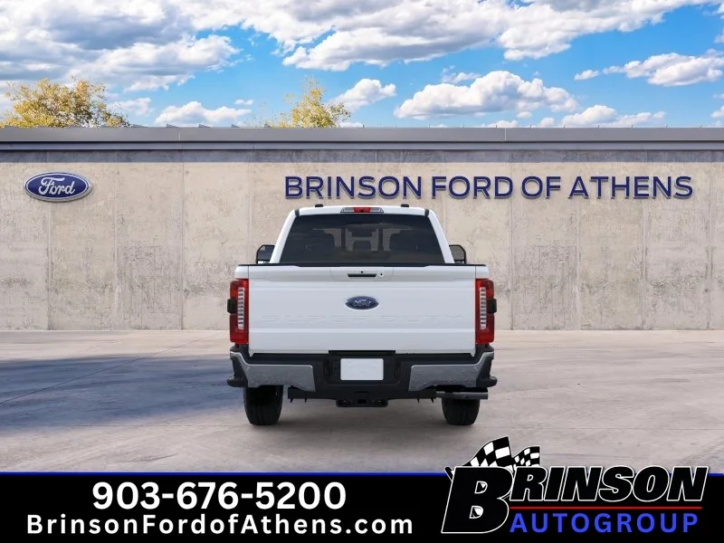 New 2026 Star White Metallic Tri-Coat Ford LARIAT image 5