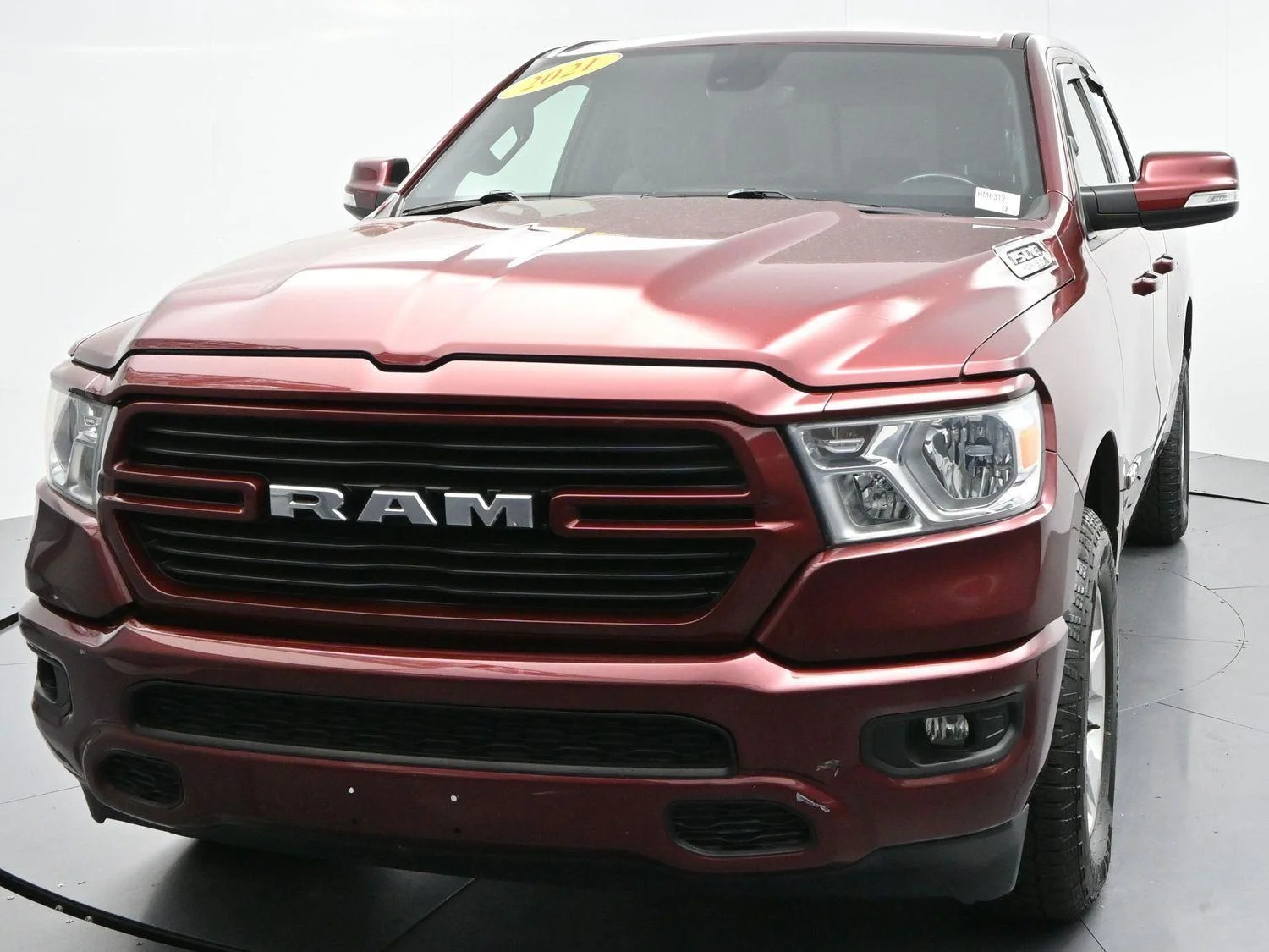 Used 2021 Delmonico Red Pearlcoat Ram Big Horn image 3