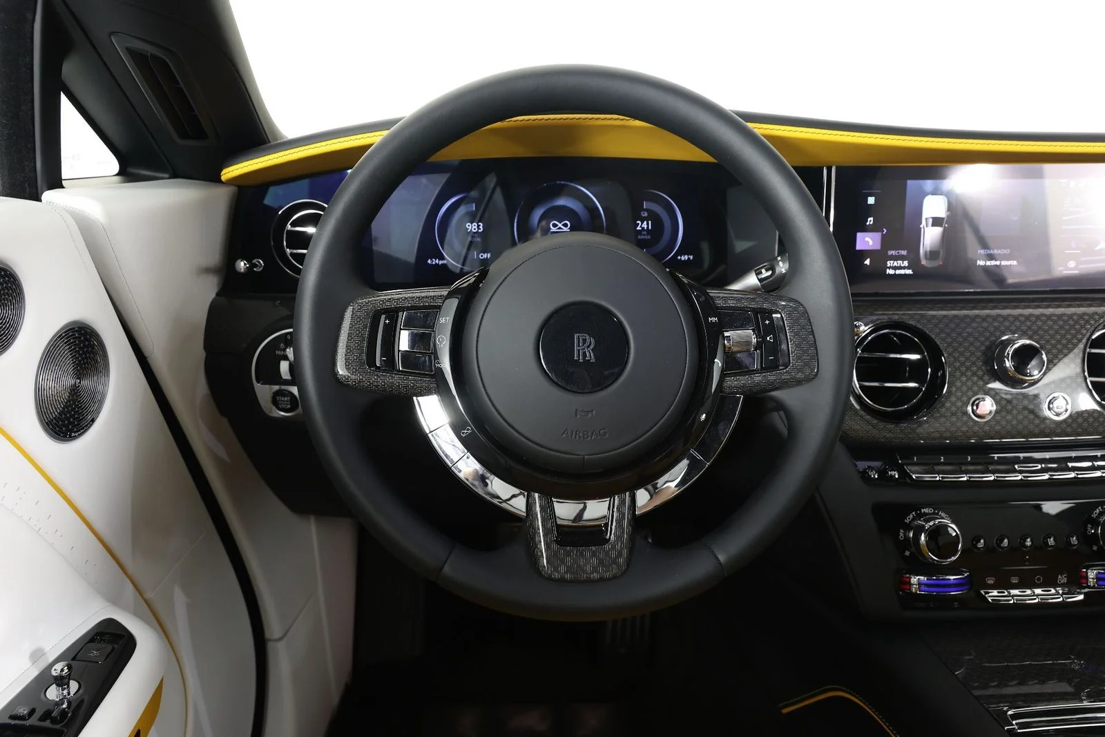 New 2025 Arctic White Rolls-Royce Black Badge image 12