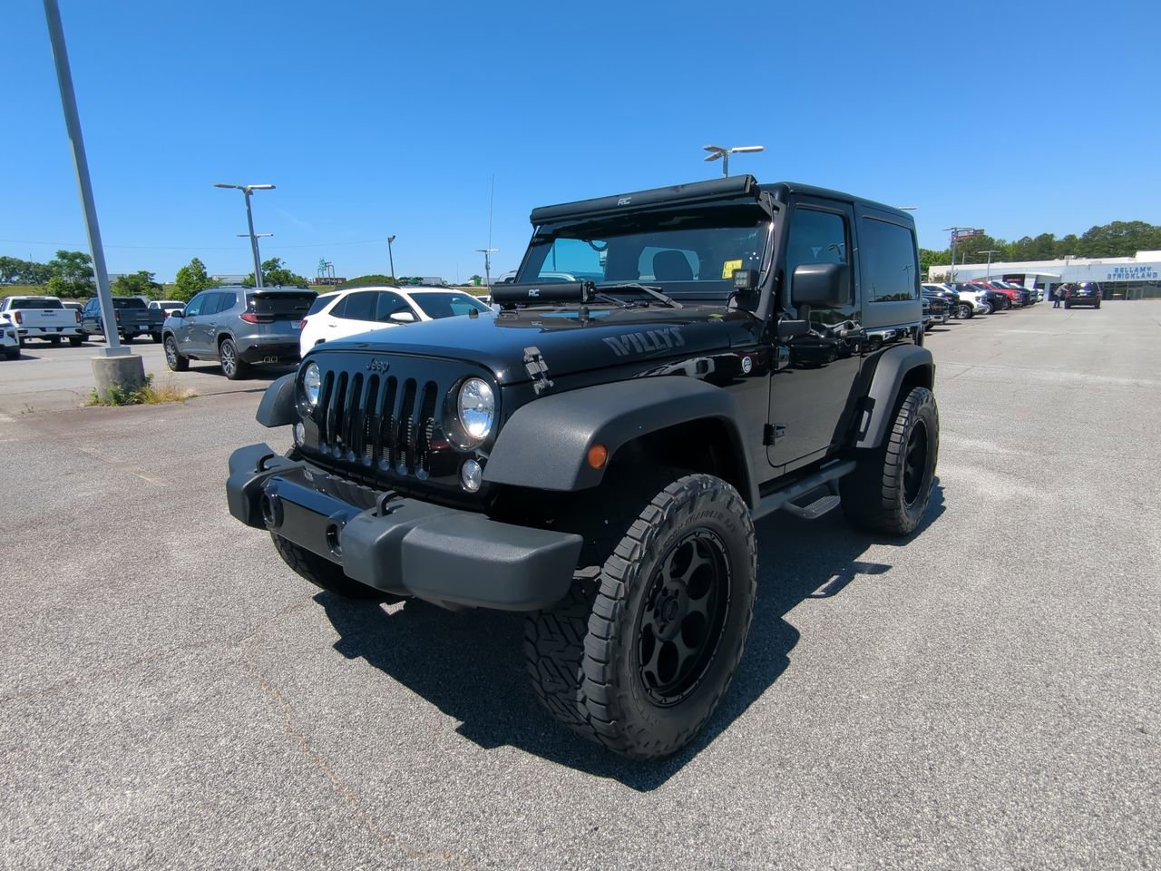 Used 2017 Black Jeep Willys Wheeler image 7