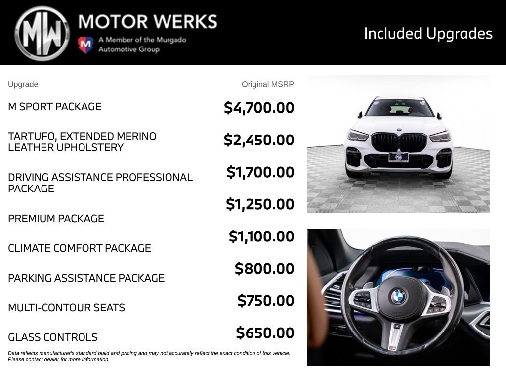 Certified Used 2022 Alpine White BMW xDrive40i image 4