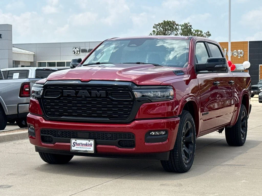 New 2026 Molten Red Pearl-Coat Exterior Paint RAM Big Horn/Lone Star image 3
