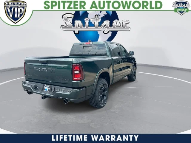 New 2026 Serrano-Green Metallic Exterior Paint RAM Big Horn/Lone Star image 9