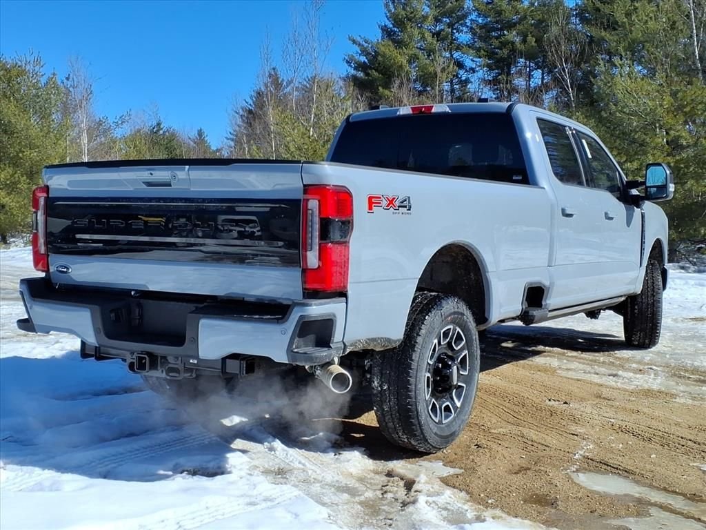 New 2026 Glacier Gray Metallic Tri-Coat Ford F-350® Platinum® image 5