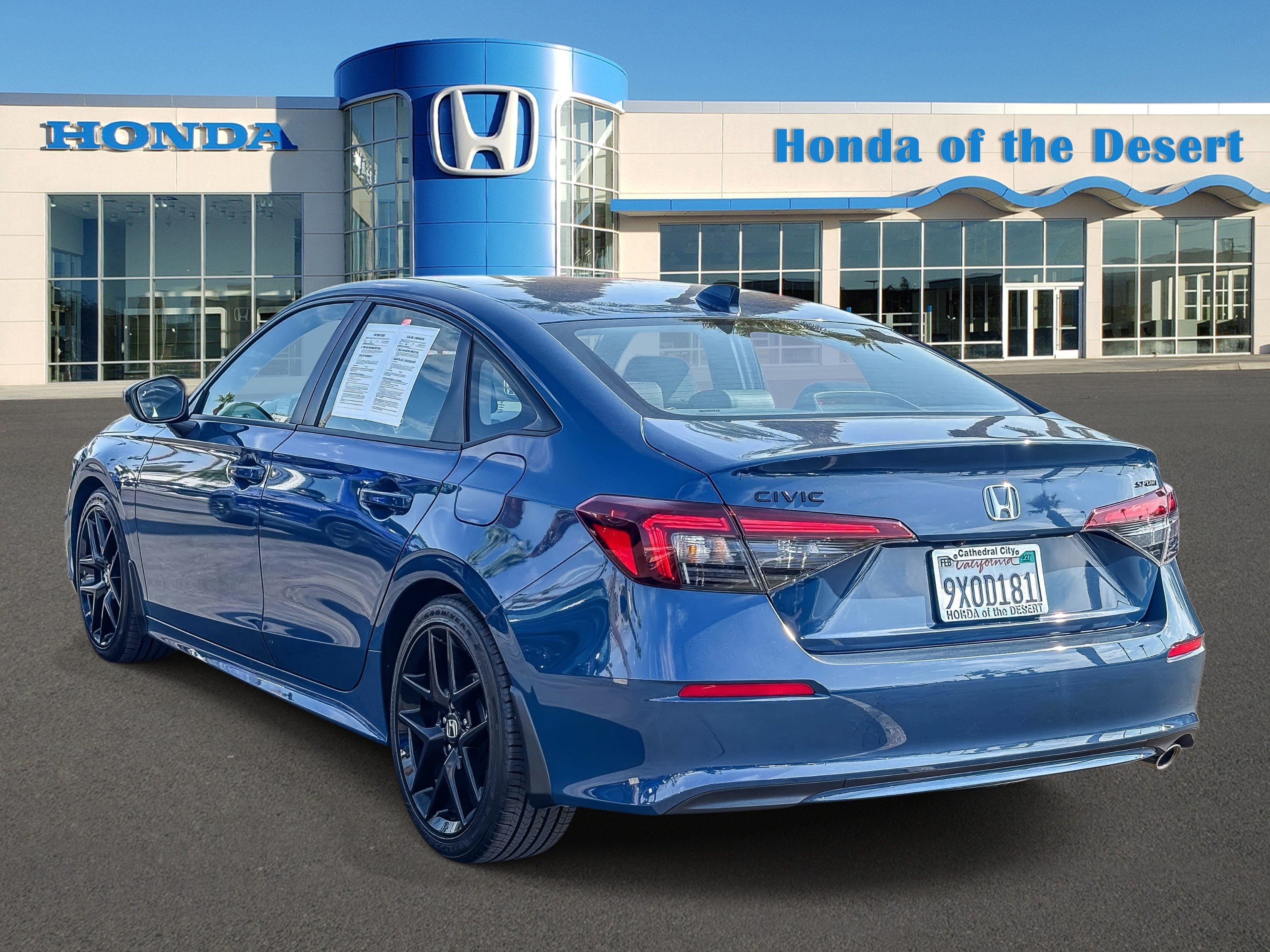 Certified Used 2026 Blue Lagoon Pearl Honda 2WD SPORT image 4
