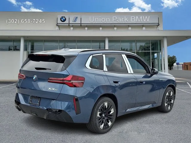 New 2026 Arctic Race Blue metallic BMW 30 xDrive image 4