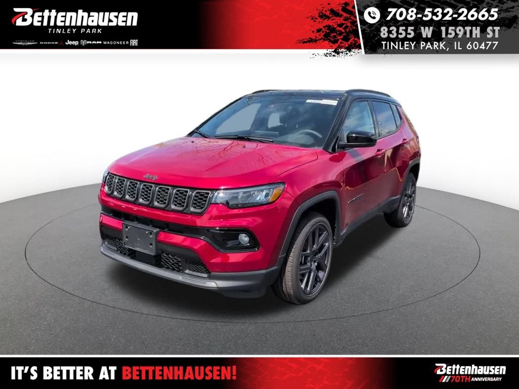 New 2026 Red Hot Pearlcoat Jeep Limited image 2
