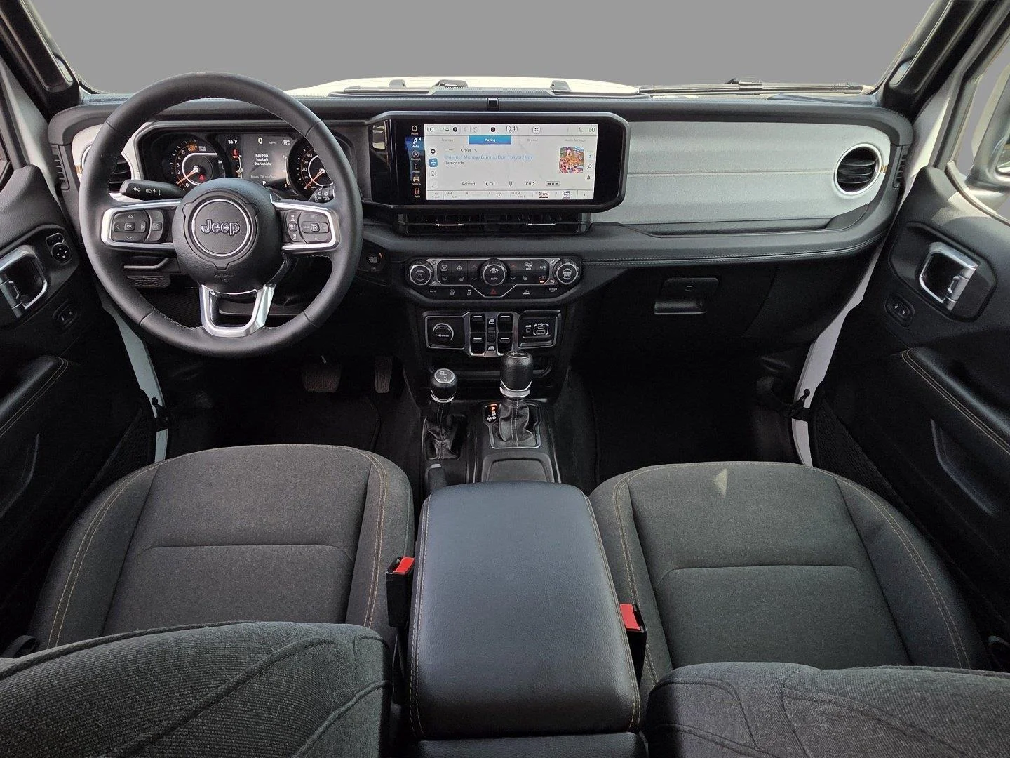 Used 2026 Bright White Clearcoat Jeep Sahara image 9