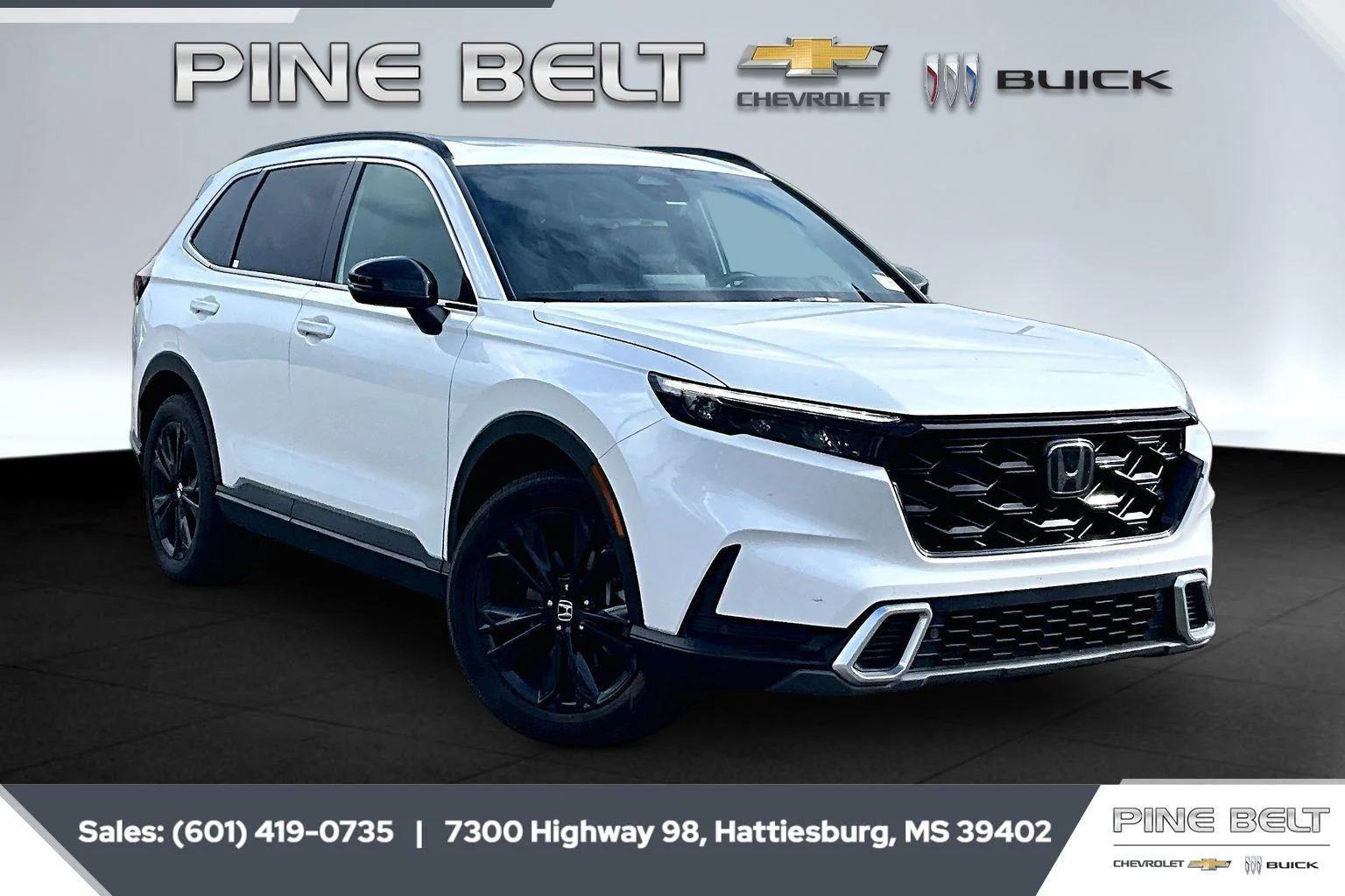 Used 2024 Platinum White Pearl Honda Sport Touring image 1