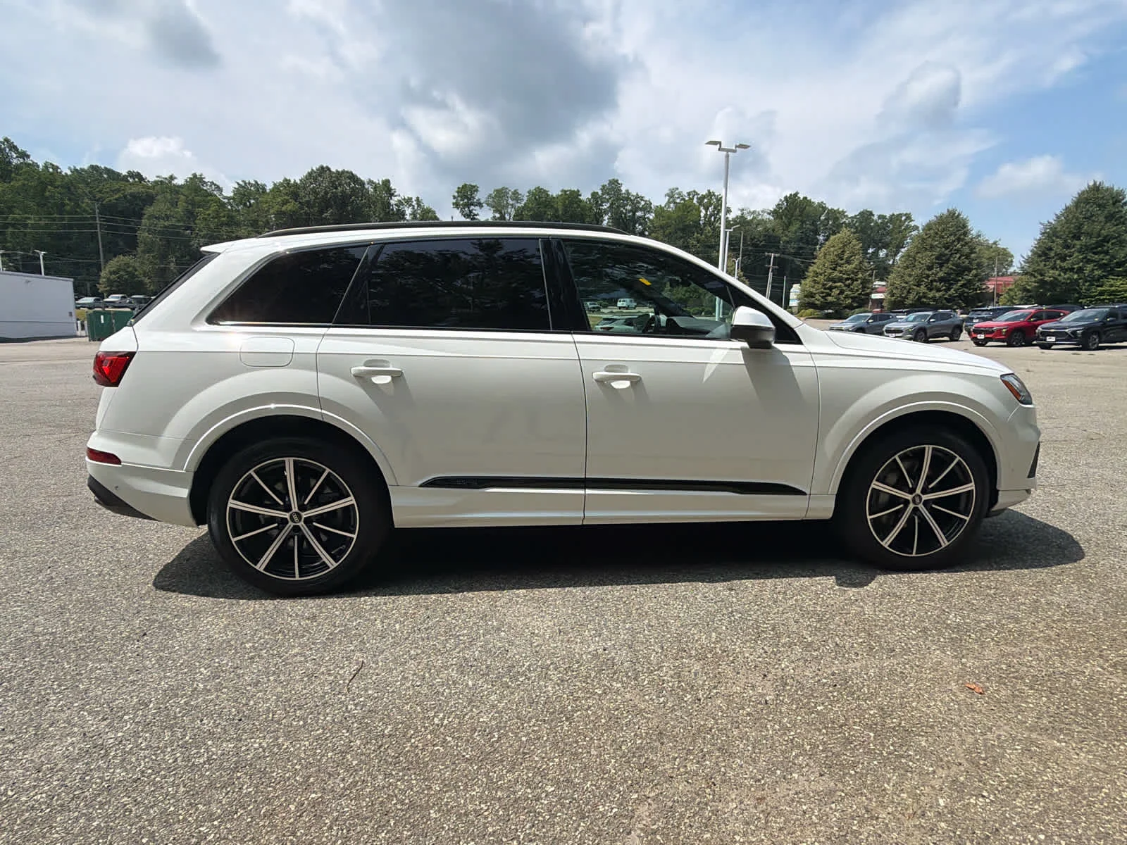 Used 2022 Carrara White Audi Premium Plus image 5