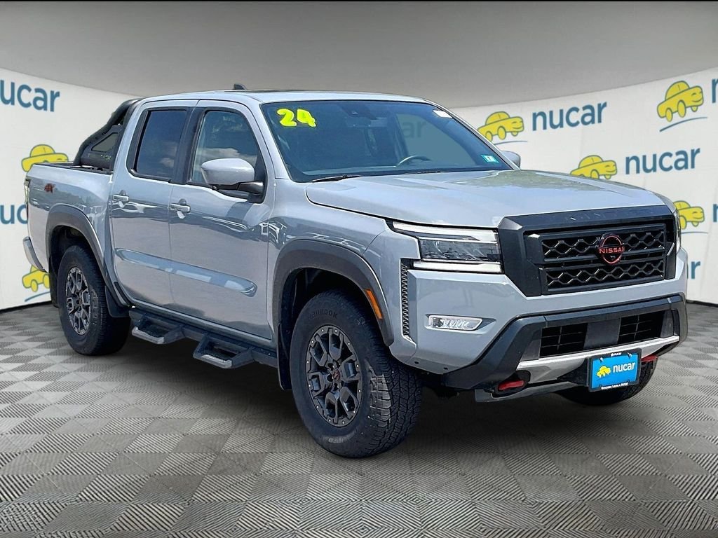 Used 2024 Boulder Gray Metallic Nissan PRO-4X image 1
