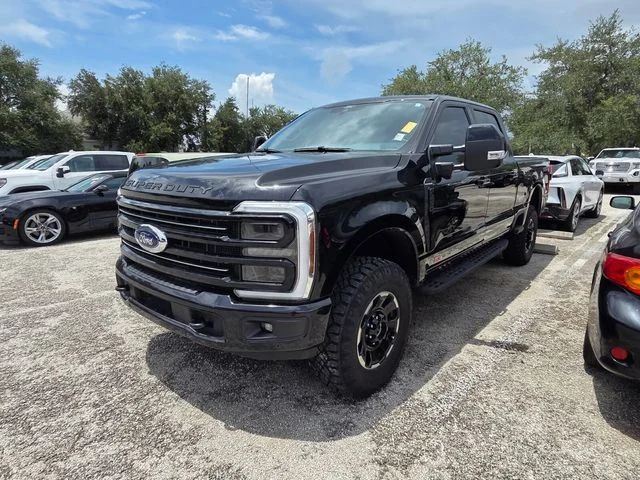 Used 2025 Black Ford Platinum image 3