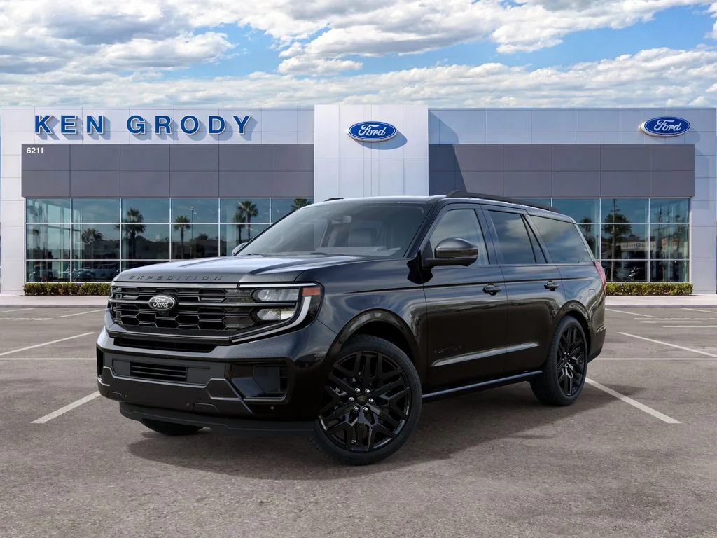 New 2027 Agate Black Metallic Ford Platinum image 3