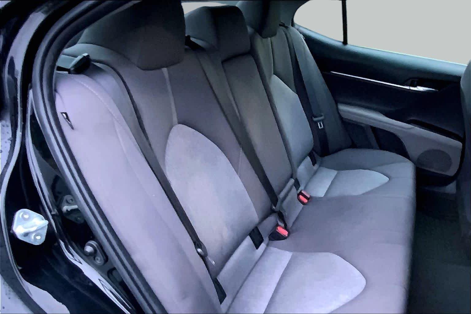 Used 2024 Midnight Black Metallic Toyota LE image 19