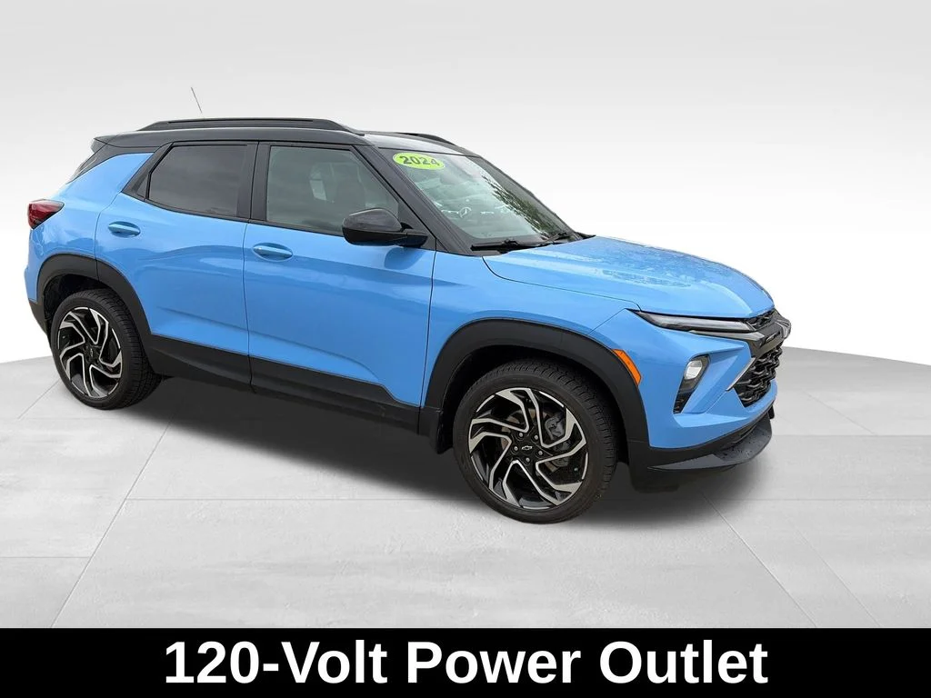 Used 2024 Blue Chevrolet RS image 8