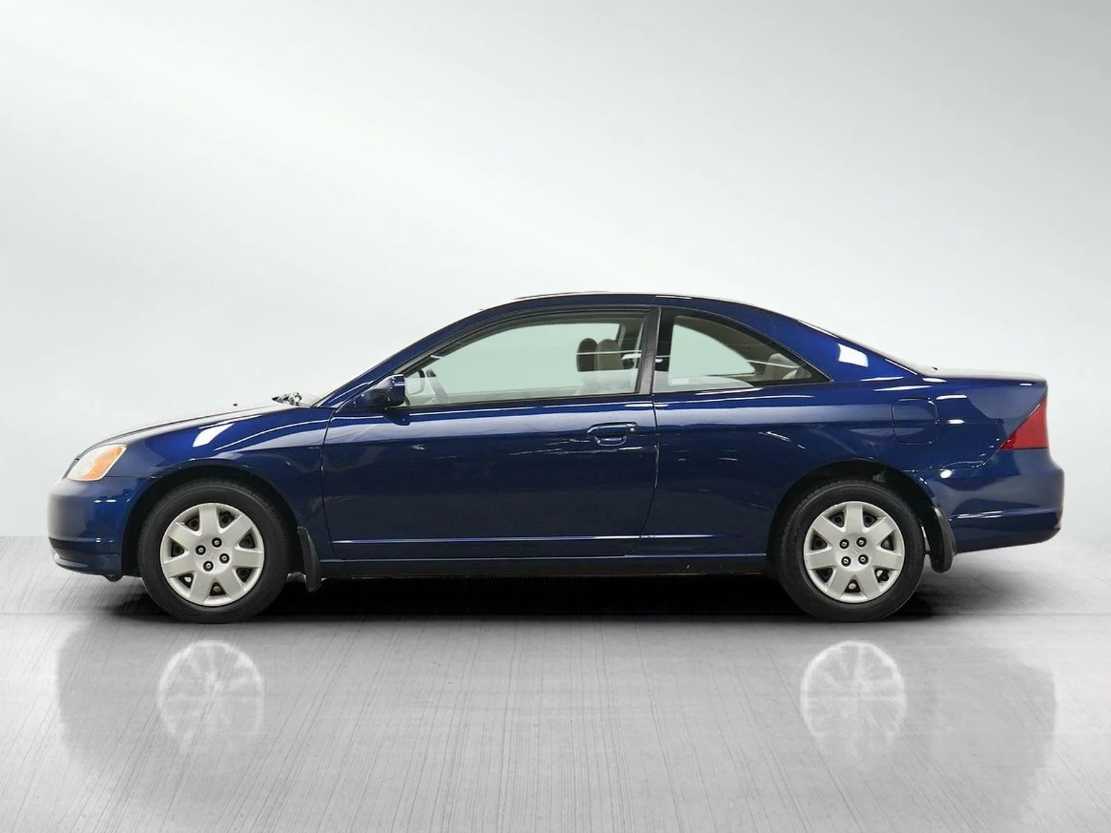 Used 2001 Blue Honda 2D COUPE EX image 2
