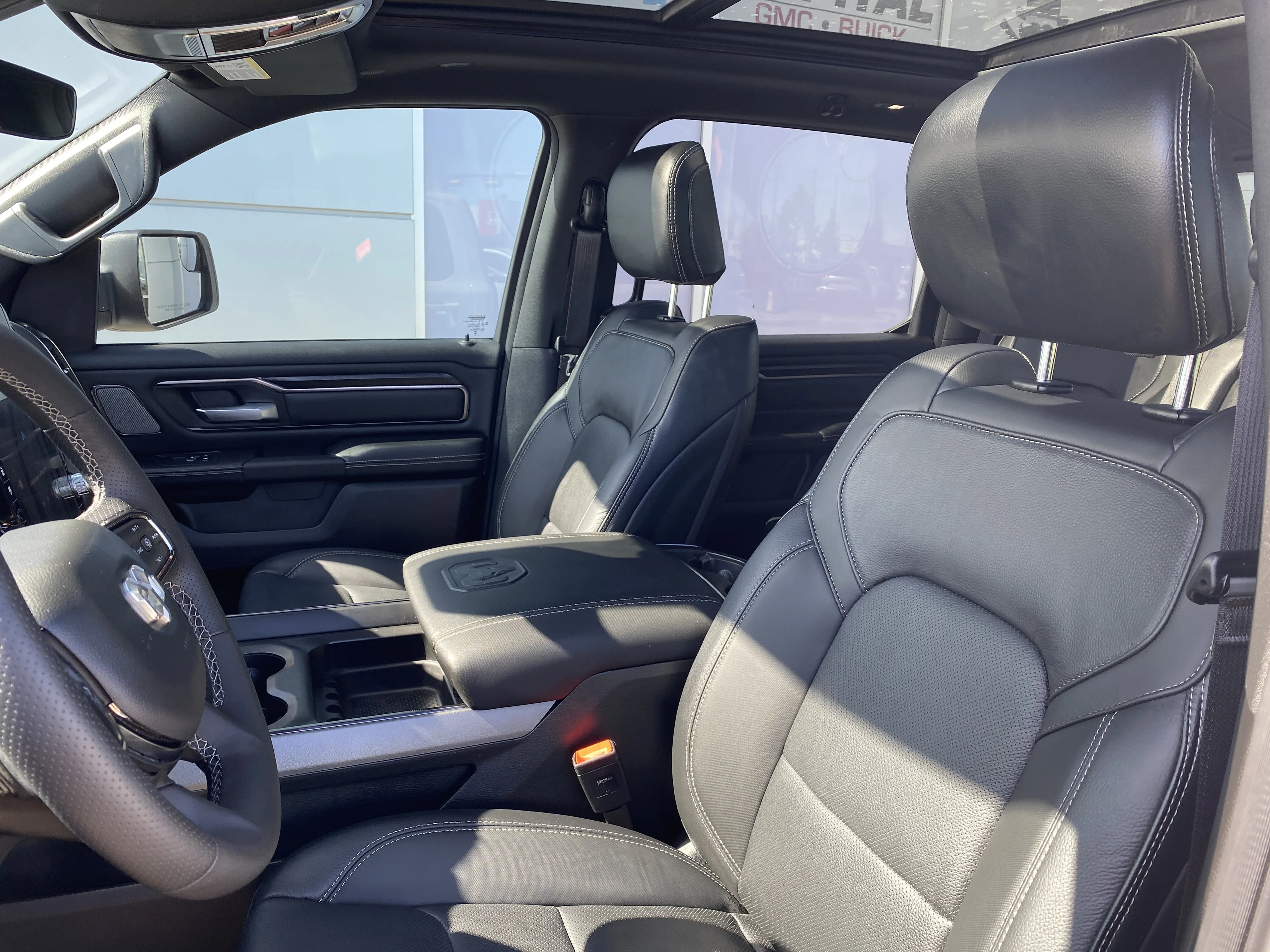 Certified Used 2025 White Ram Sport * PANORAMIC SUNROOF * FULL LEATHER * 360 CAMERA * image 9