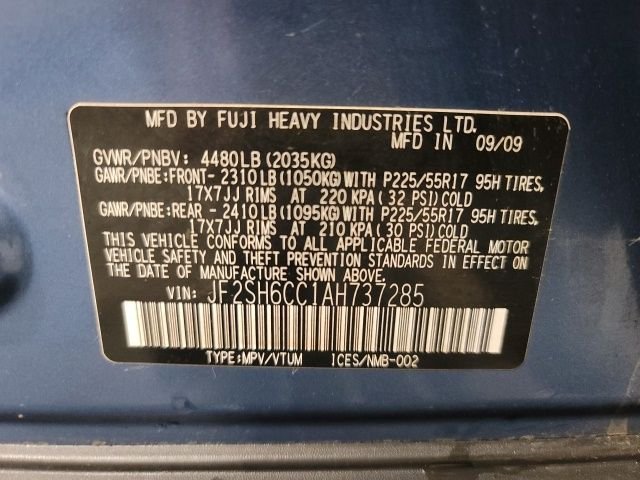 Used 2010 Newport Blue Pearl Subaru 2.5X image 18