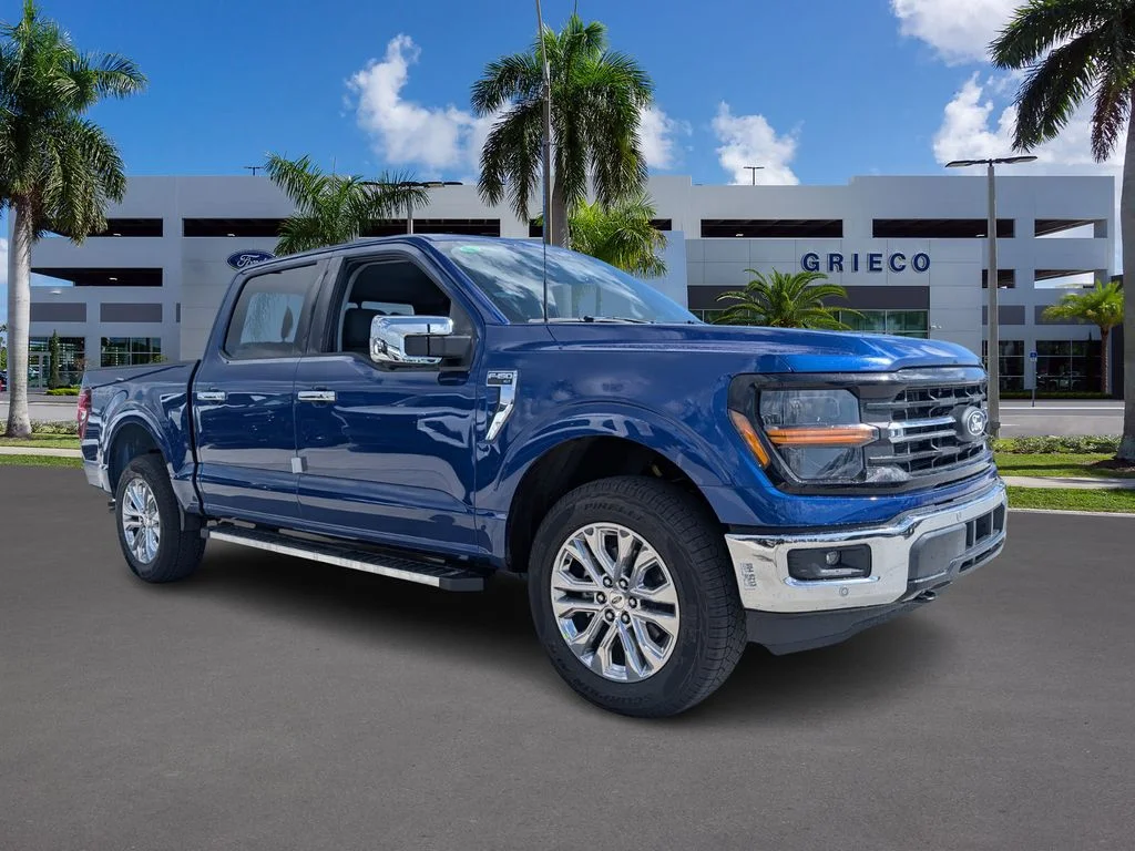 New 2026 Blue Ford XLT image 1